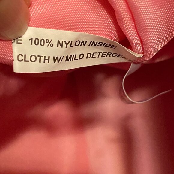 DONE Floral Tote Bag 100% cotton outside/Nylon inside Zipper Pocket - Picture 8 of 9